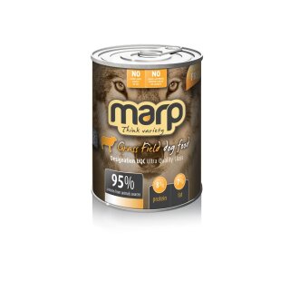 Marp Menu Dose- Grassfield 24x400g  (Pute, Rind, Lamm)