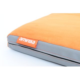 Hundematratze Aminela Full Comfort 100x70x10 Orange/Grau